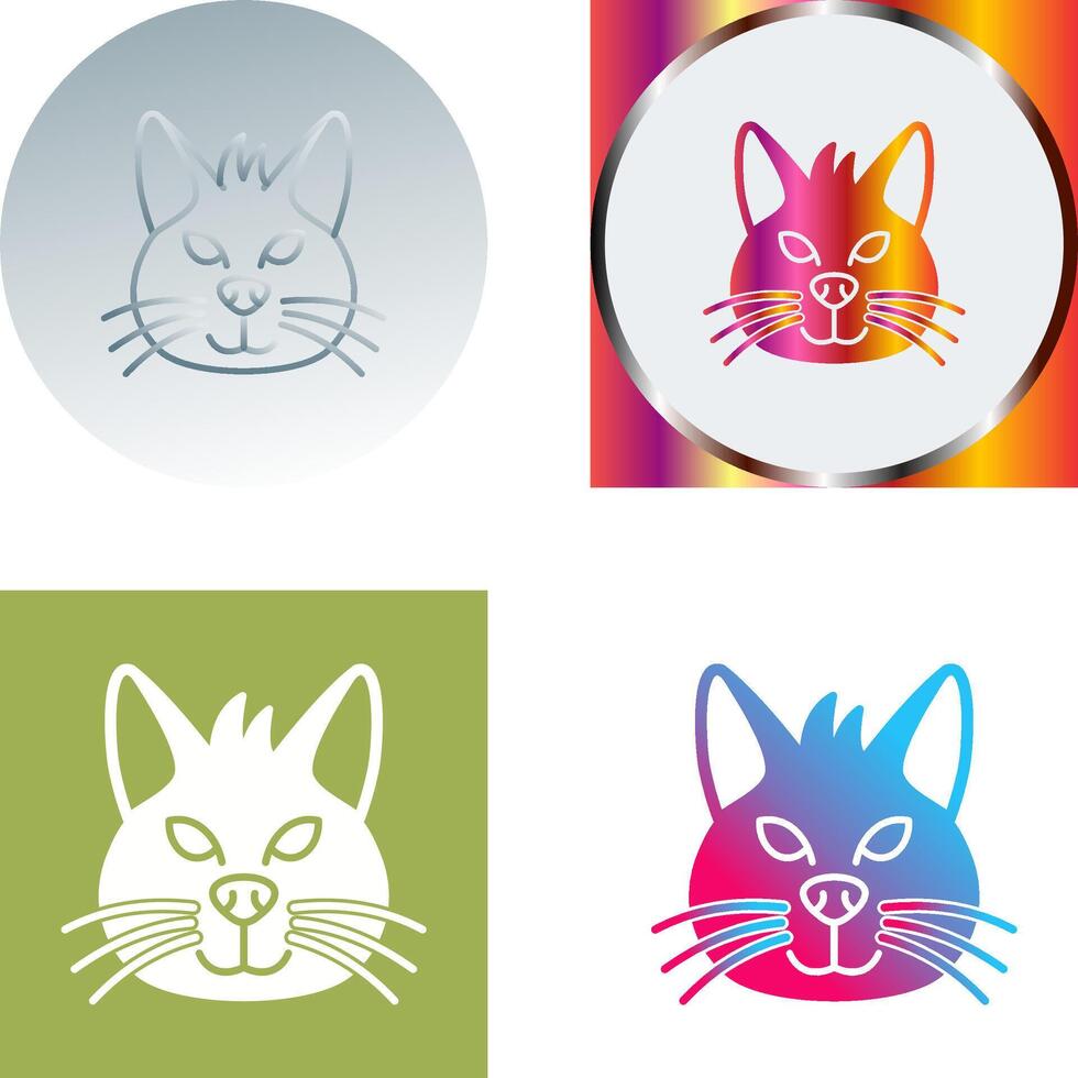 Katze Symbol Design vektor