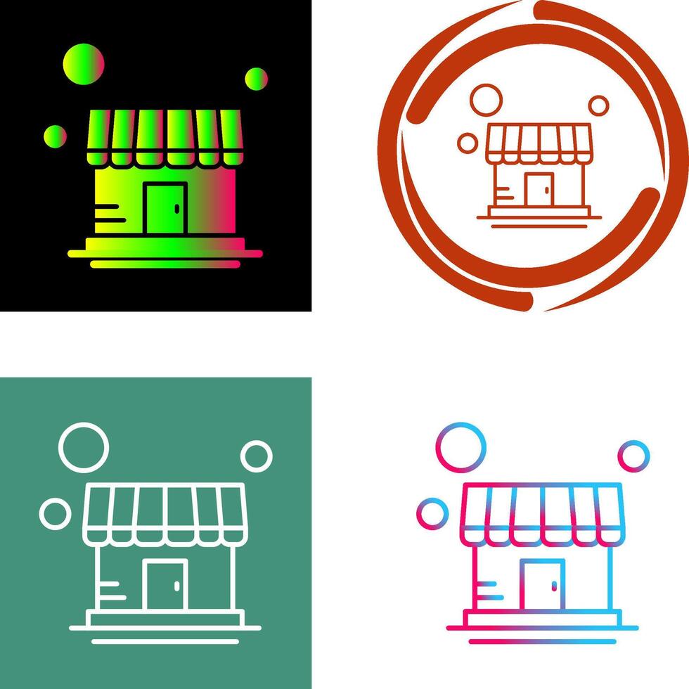 Shop-Icon-Design vektor