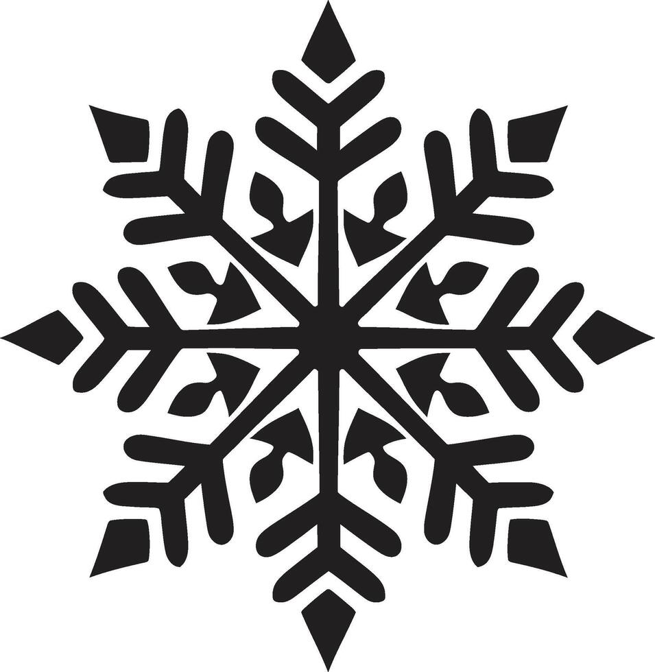 eisig Feinheiten aufgedeckt Logo Design Winter Wunderland beleuchtet ikonisch Emblem Design vektor