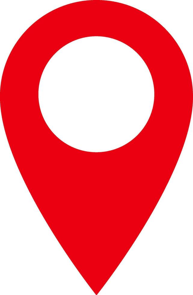 punkt plats placera stift Kartor Kontakt adress gps ikon logotyp isolerat på vit bakgrund. illustration vektor