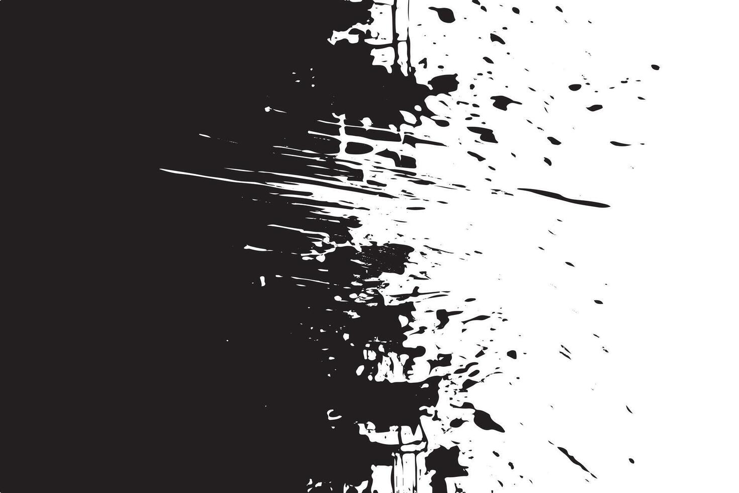 schwarz grobkörnig Grunge auf Weiß Segeltuch Overlay einfarbig Hintergrund Textur vektor