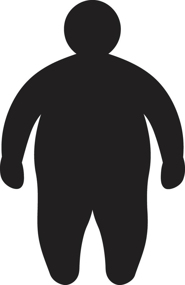 balancieren Handlung Anzeigen 90 Wörter von Mensch Fettleibigkeit Lösungen trimmen Triumph ic schwarz zum Mensch Fettleibigkeit Wellness vektor