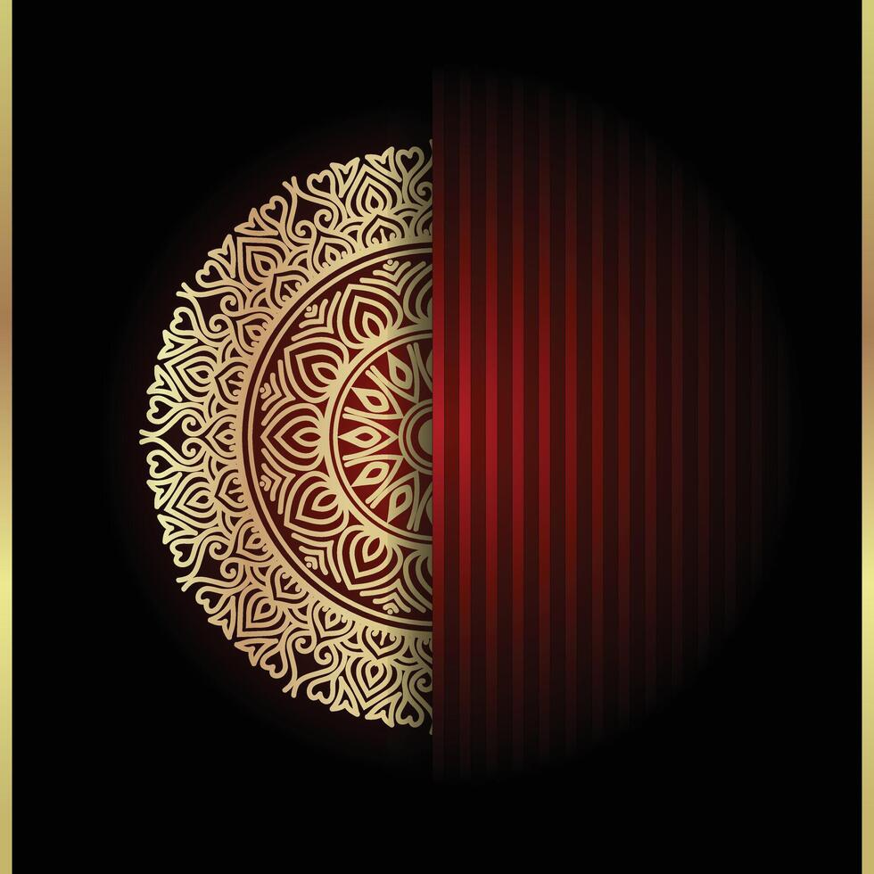 kreativ Luxus Zier Mandala Muster skizzieren Kunst Design vektor
