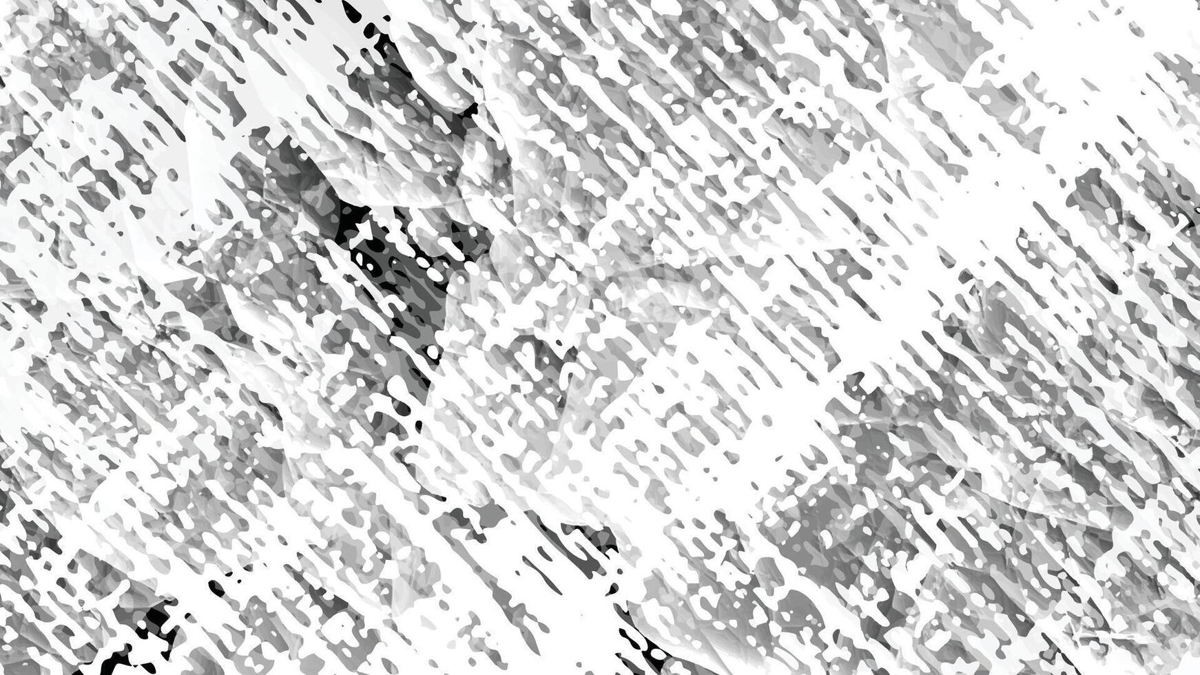 bedrövad ojämn grunge bakgrund. abstrakt illustration. täcka över till skapa intressant effekt och djup. isolerat på vit. vektor
