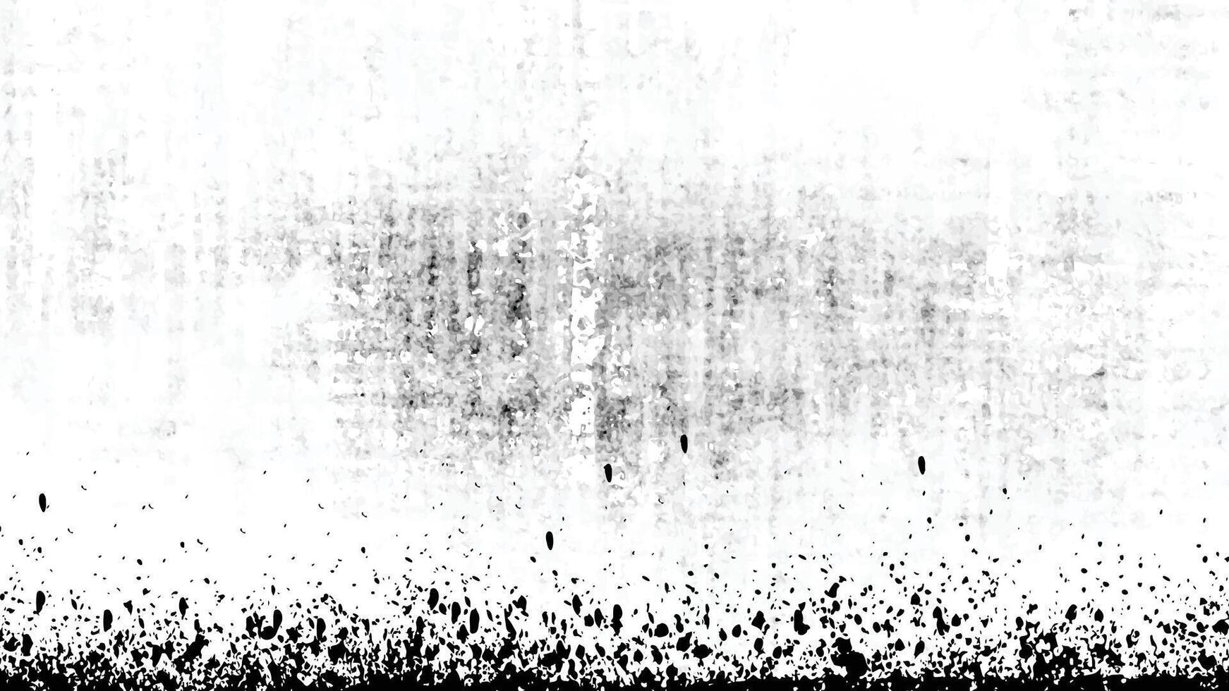 städtisch Hintergrund Textur . Staub Overlay Not körnig grungy Wirkung. betrübt Illustration. isoliert schwarz auf Weiß Hintergrund. vektor