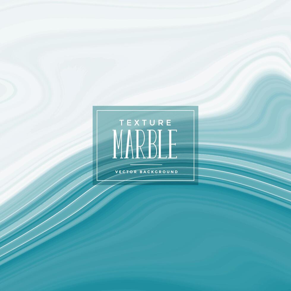 elegant blå flytande marmor textur bakgrund vektor