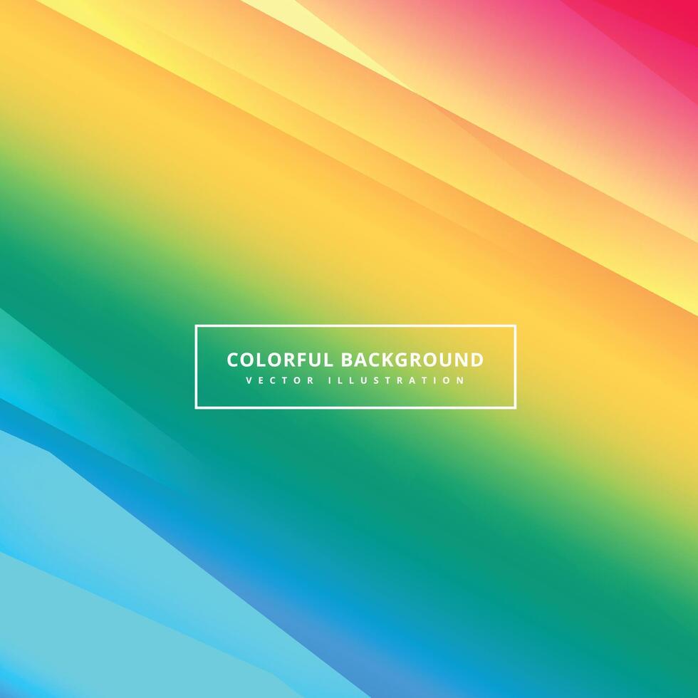 abstrakt Regenbogen Hintergrund Illustration Design Vorlage vektor