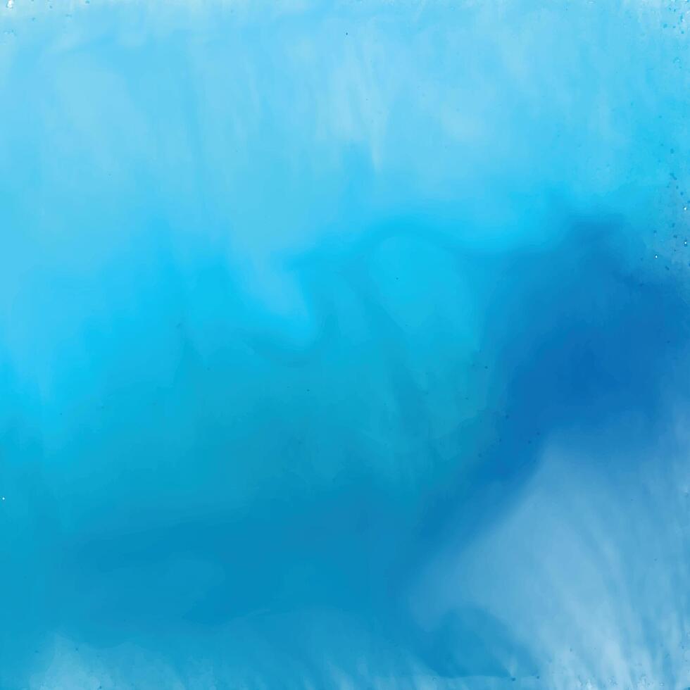 Blau leer Aquarell Textur Hintergrund vektor