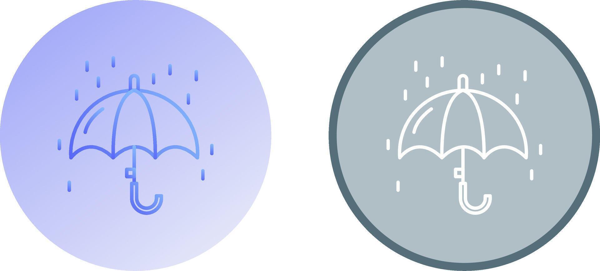 regnet Symbol Design vektor