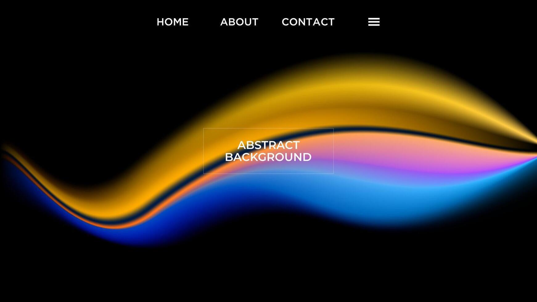abstrakt dunkel Hintergrund elegant Gradient Gittergewebe glatt Regenbogen bunt Design Vorlage gut zum modern Webseite, Hintergrund, Startseite Design vektor