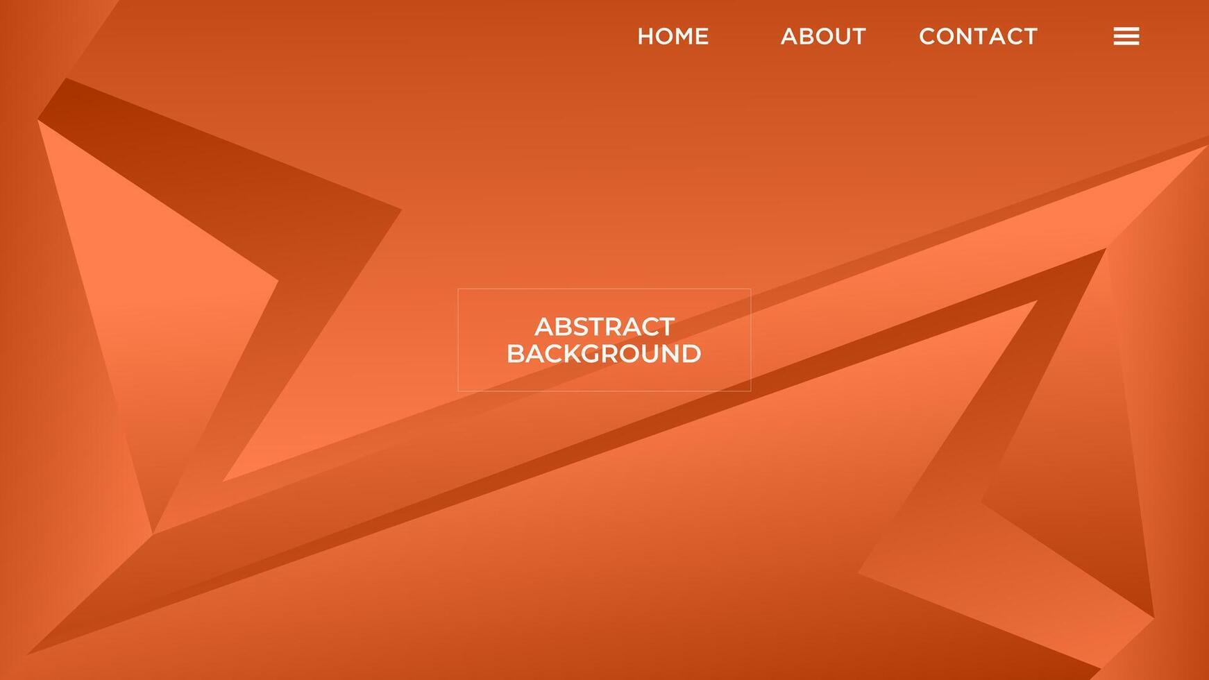 abstrakt Orange Gradient Hintergrund glatt Flüssigkeit bunt verschwommen Design mit geometrisch Formen. Vorlage gut zum modern Webseite, Hintergrund, Startseite Design vektor