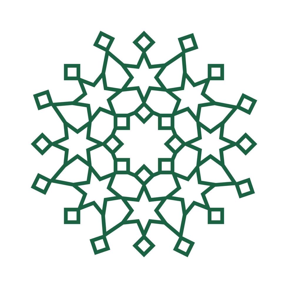 arab amerikan arv månad mosaik- design element vektor