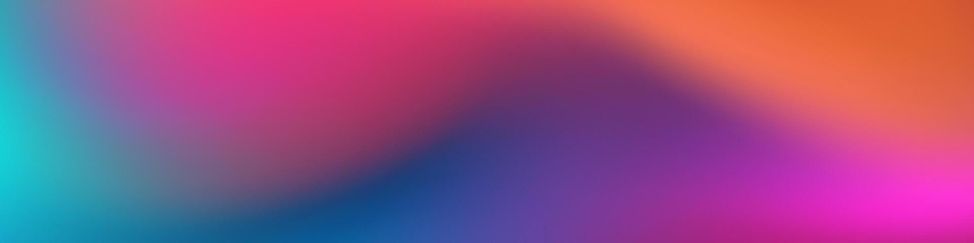 Gradient verschwommen Banner im Schatten von Rosa Blau und orange. Ideal zum Netz Banner, Sozial Medien Beiträge, oder irgendein Design Projekt Das erfordert ein beruhigend Hintergrund vektor