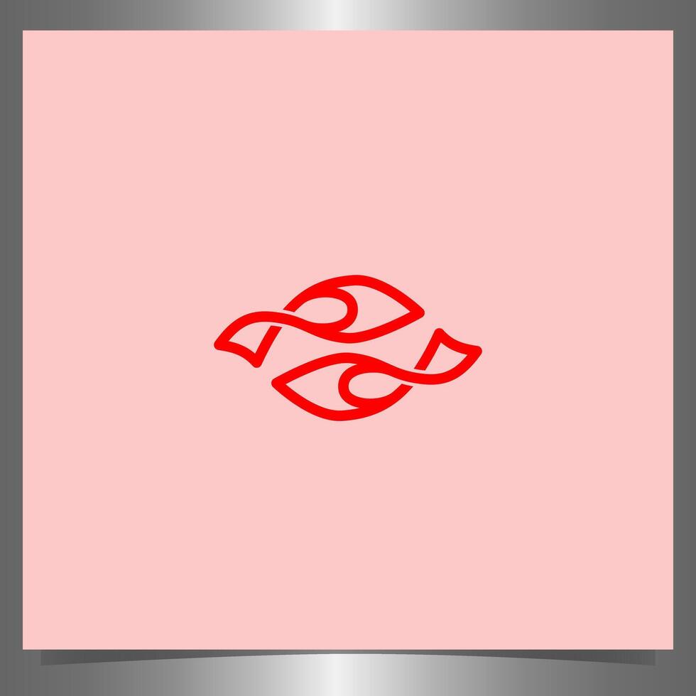 Fisch Schuh Illustration Logo Design Vorlage, Schuh Logo Design vektor