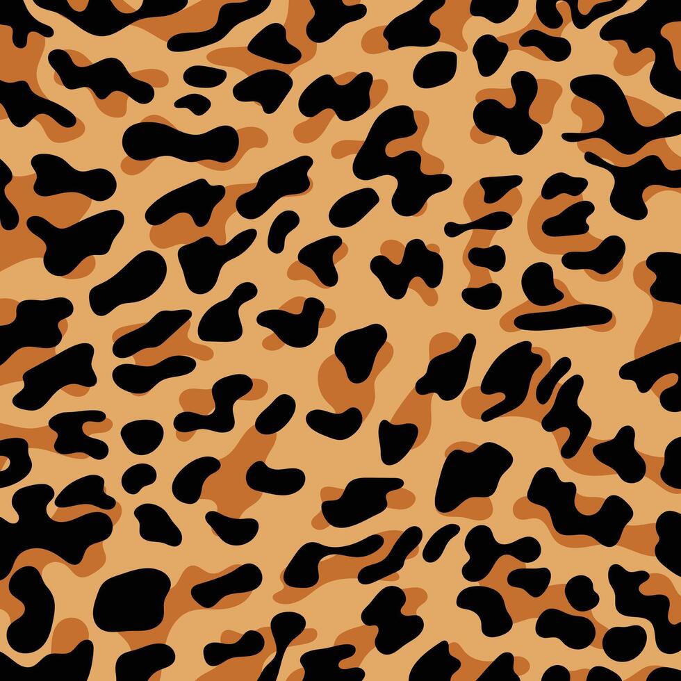 Leopard drucken Muster Hintergrund und Drucken oder Zuhause schmücken und mehr. vektor