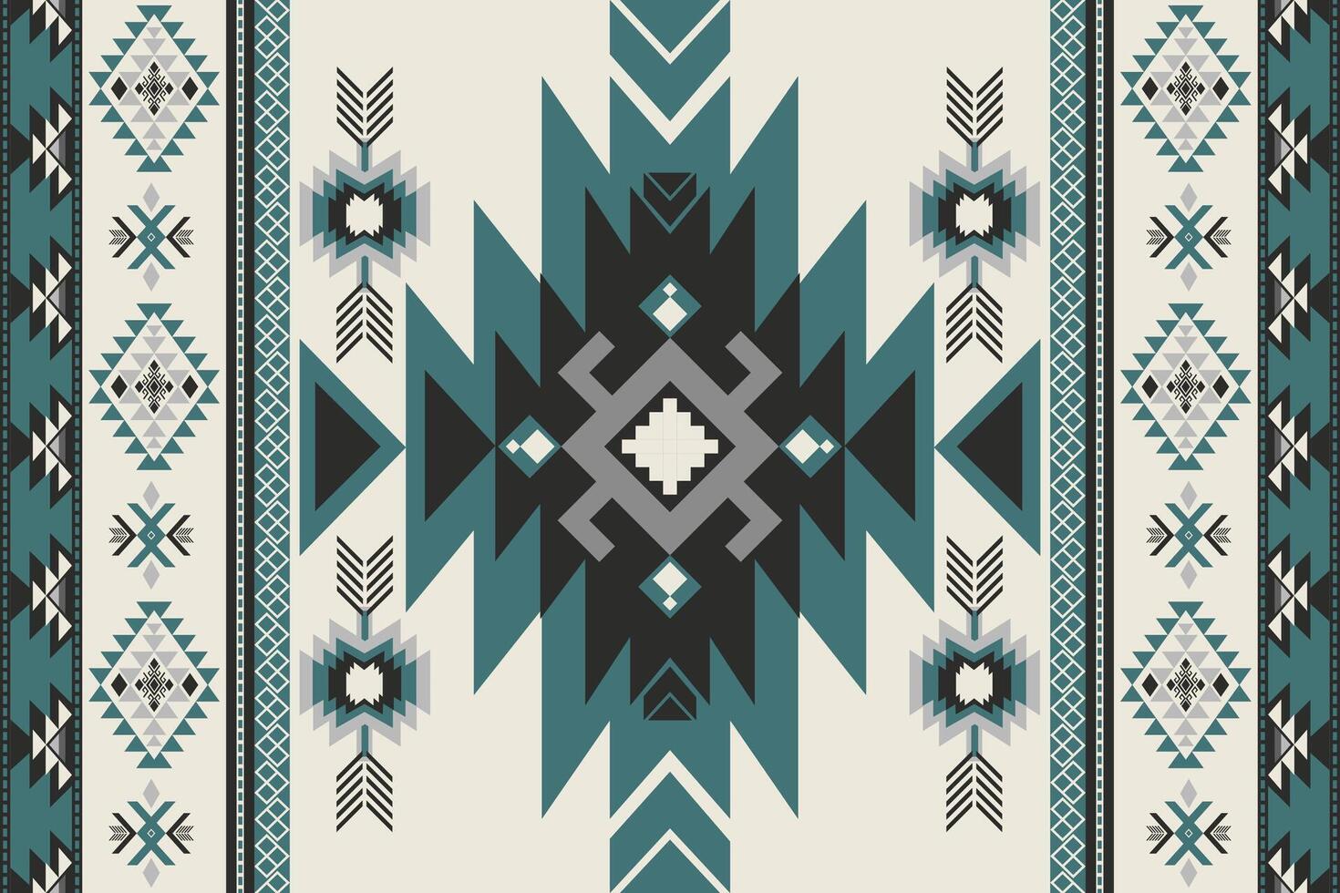 navajo Stammes- nahtlos Muster.nativ amerikanisch Ornament.abstrakt ethnisch geometrisch Muster Hintergrund Design Hintergrund, indisch Rand Hintergrund, Teppich, Tapete, Kleidung, Verpackung, Batik, Stoff, vektor