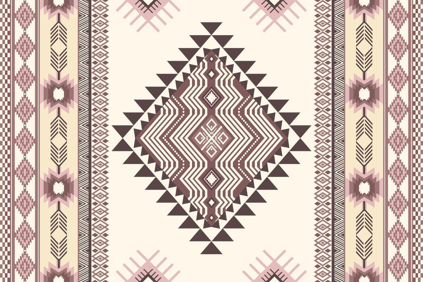 navajo Stammes- nahtlos Muster.nativ amerikanisch Ornament.abstrakt ethnisch geometrisch Muster Hintergrund Design Hintergrund, indisch Rand Hintergrund, Teppich, Tapete, Kleidung, Verpackung, Batik, Stoff, vektor