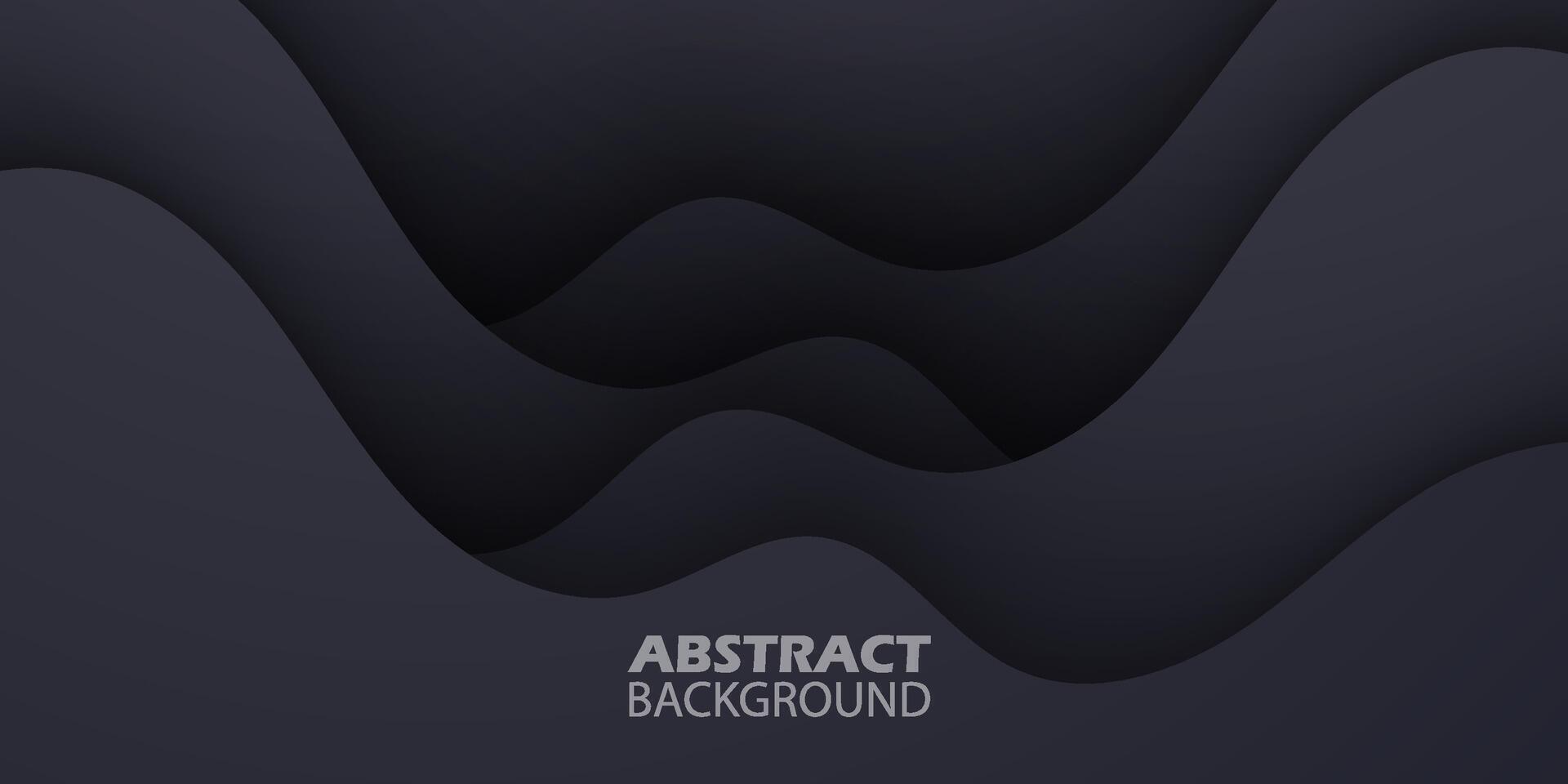 dunkel grau dynamisch abstrakt Hintergrund mit Schatten einfach Design. kreativ Prämie Gradient. Clever Design 3d Startseite von Geschäft Design. eps10 vektor