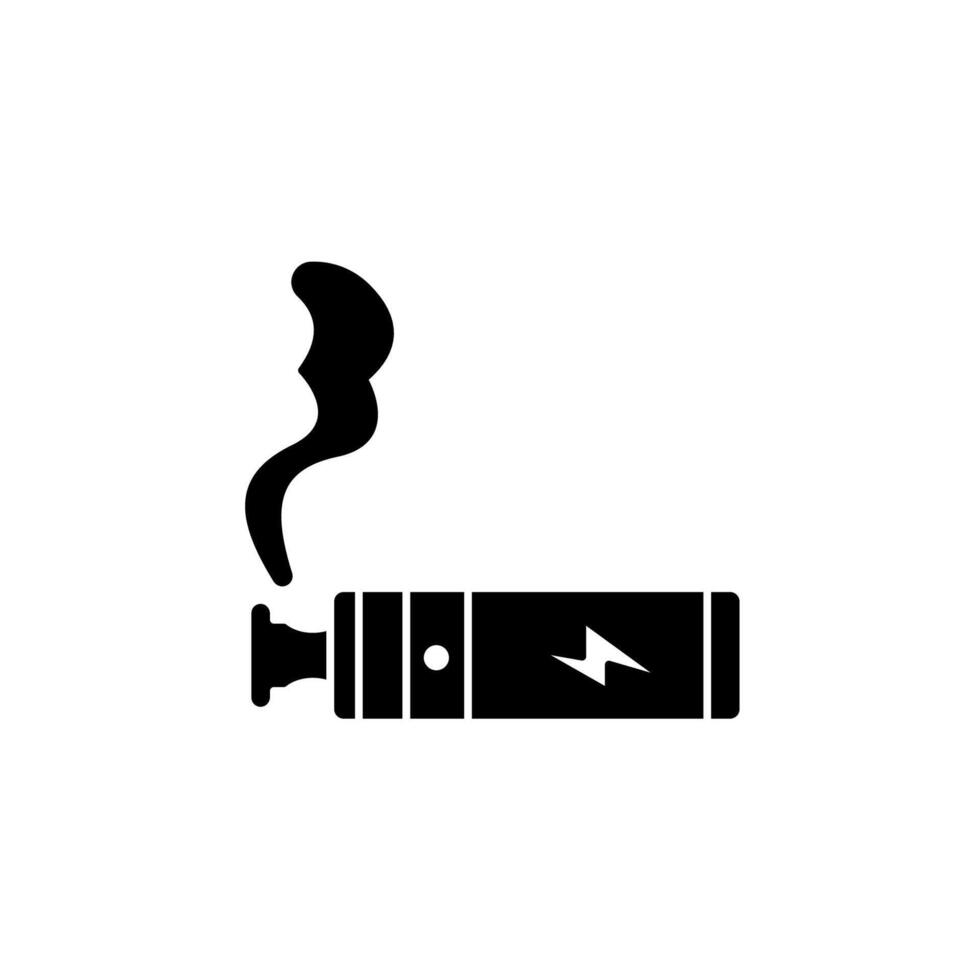 vape penna begrepp linje ikon. enkel element illustration. vape penna begrepp översikt symbol design. vektor