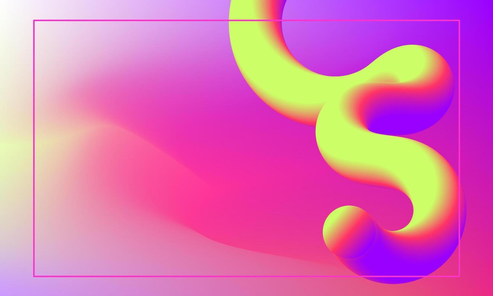 Fett gedruckt 3d Welle Linie und Gradient Gittergewebe Sommer- Hintergrund vektor
