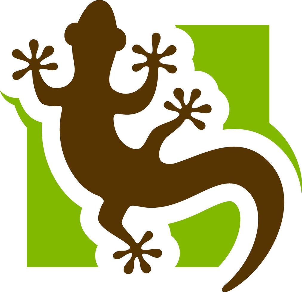 Gecko Logo Design vektor