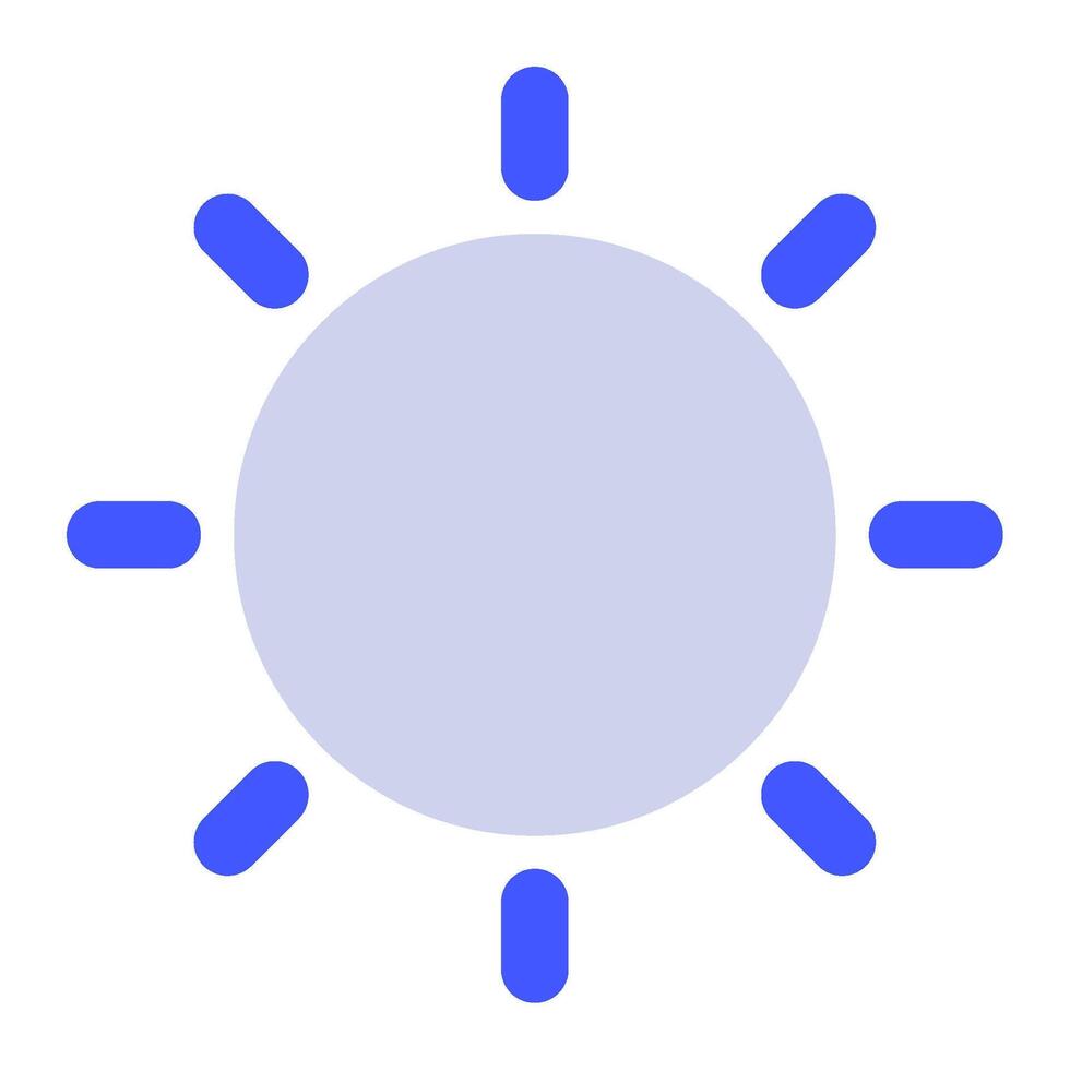 Sonne Symbol zum uiux, Netz, Anwendung, Infografik, usw vektor