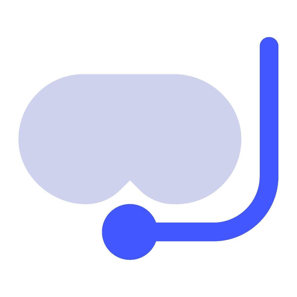 Tauchen Maske Symbol zum Netz, Anwendung, Infografik vektor