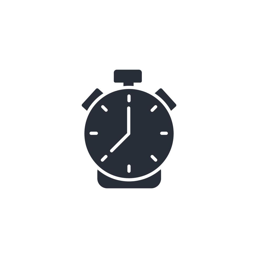 Timer Symbol. .bearbeitbar Hub.linear Stil Zeichen zum verwenden Netz Design, Logo, Symbol Illustration. vektor