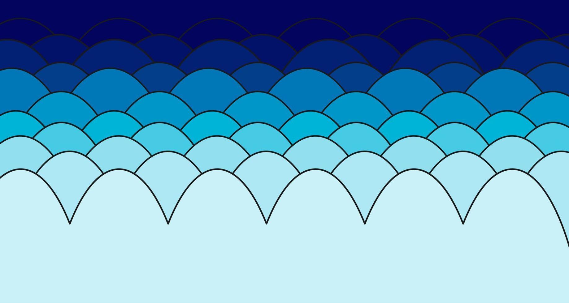 abstrakter wellenförmiger Hintergrund in der süßen Farbe des pastellfarbenen Designs vektor