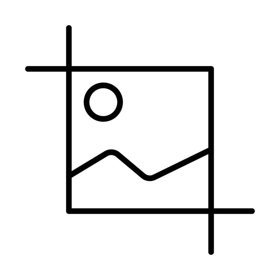 Ernte Linie Symbol Design vektor