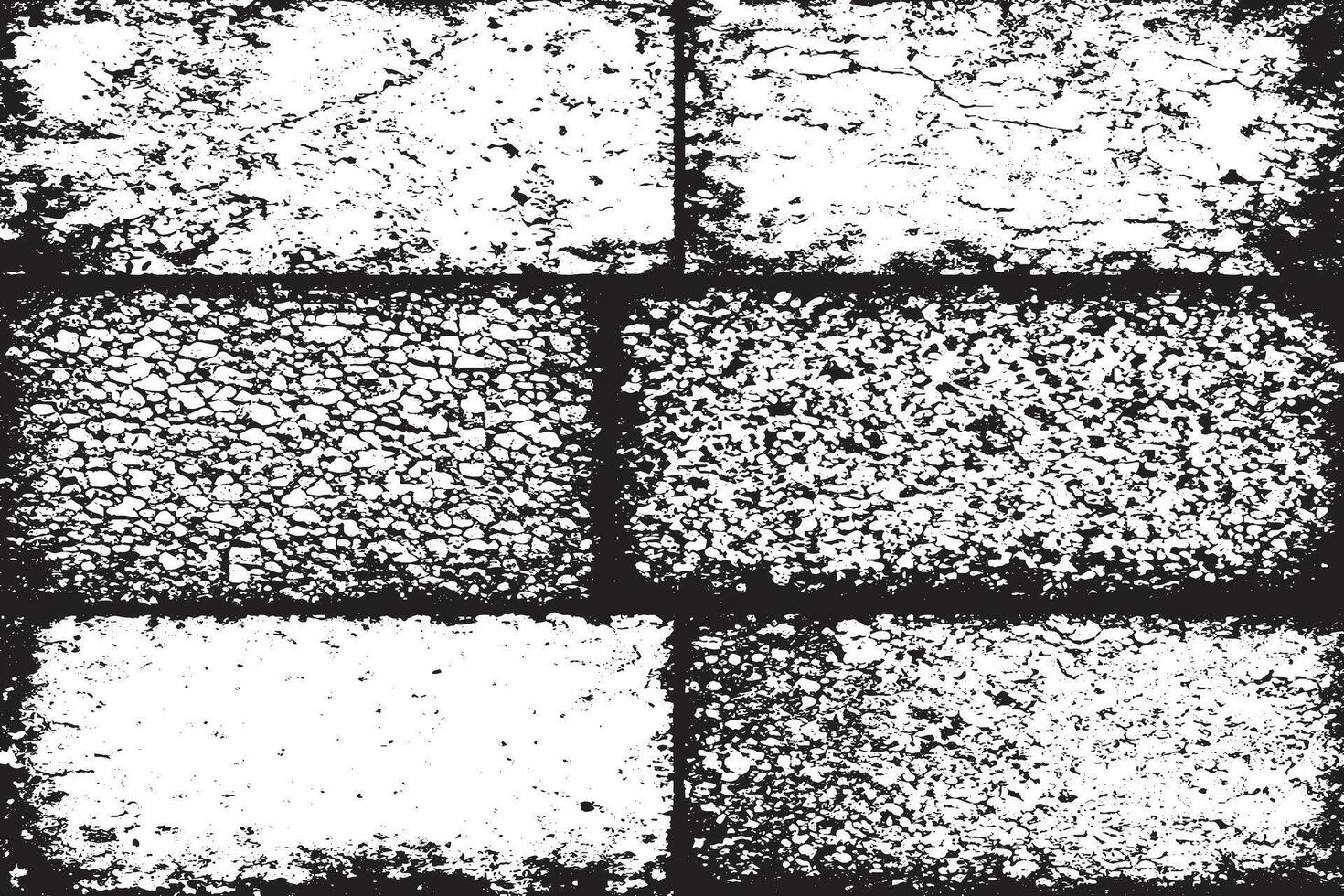 svartvit svart grunge grynig nedstämd textur illustration för bakgrund textur vektor