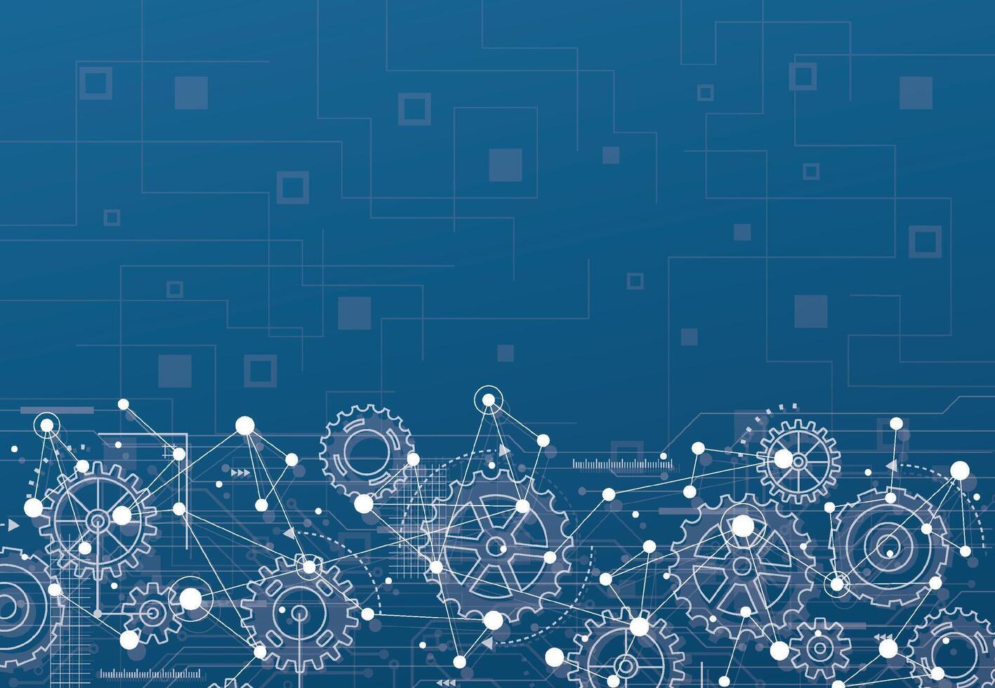 abstrakt Ausrüstung Rad Mechanismus Hintergrund. Maschine Technologie vektor