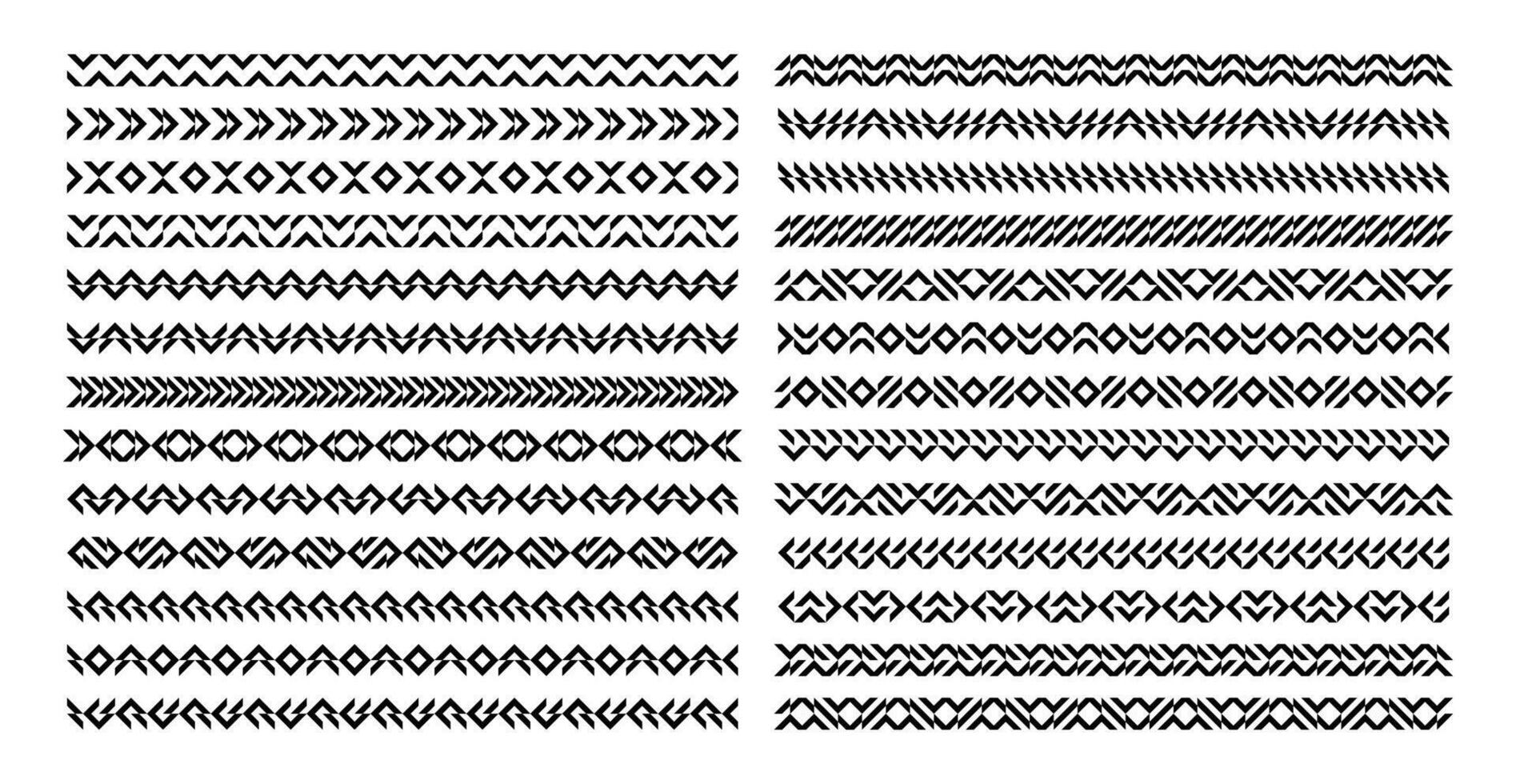 Scharf Linie abstrakt gestalten Teiler Design einstellen vektor