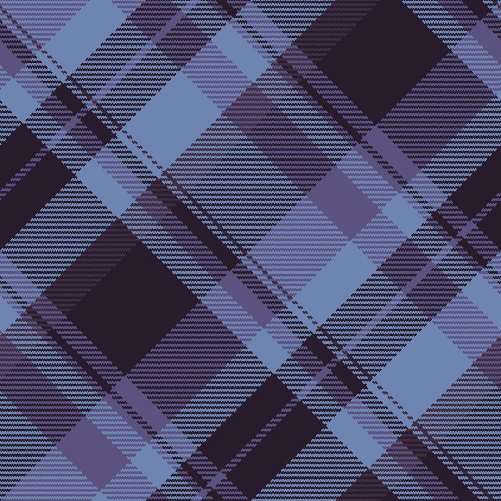 Textil- Hintergrund Muster von Plaid Tartan nahtlos mit ein prüfen Textur Stoff . vektor