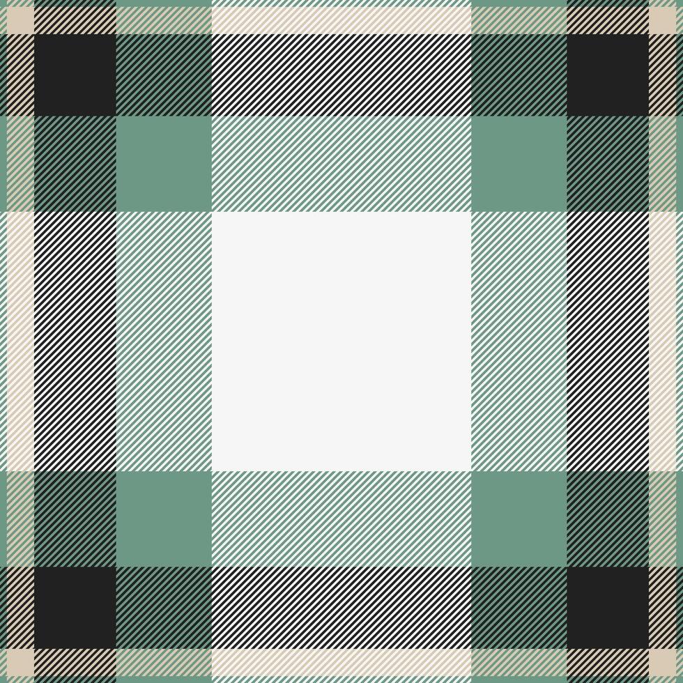 nahtlos Hintergrund Textur von prüfen Muster Plaid mit ein Tartan Stoff Textil. vektor