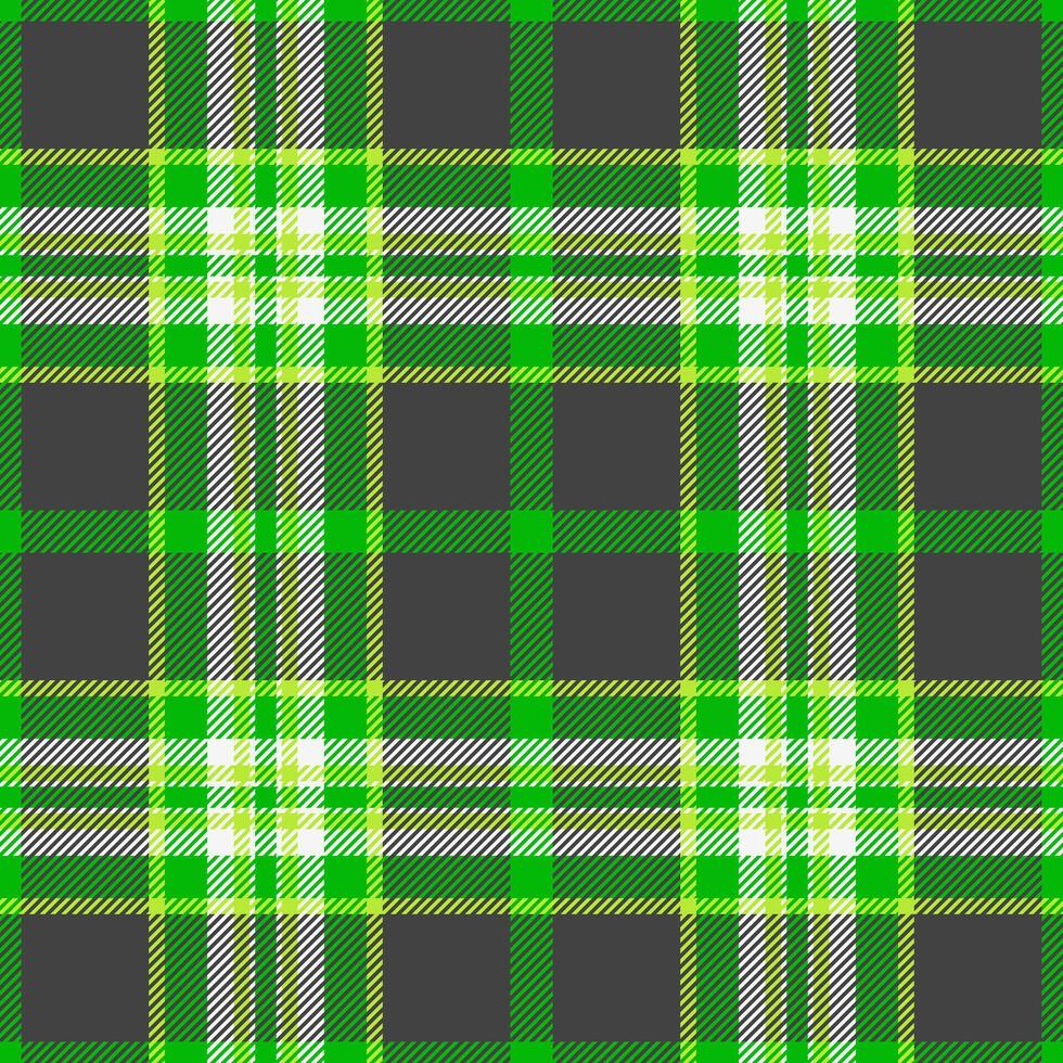 Stoff nahtlos Textur von Tartan Hintergrund Plaid mit ein prüfen Muster Textil. vektor