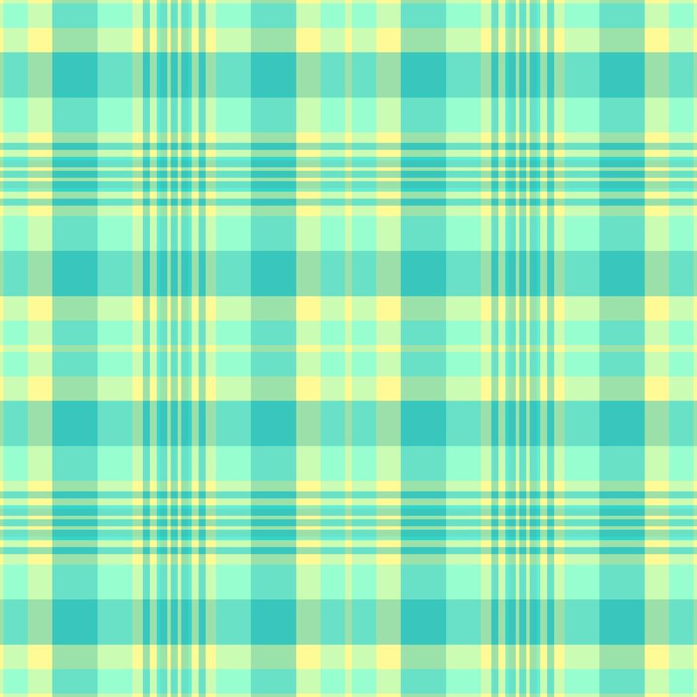 Hintergrund prüfen von Muster nahtlos Textur mit ein Plaid Stoff Textil- Schottenstoff. vektor