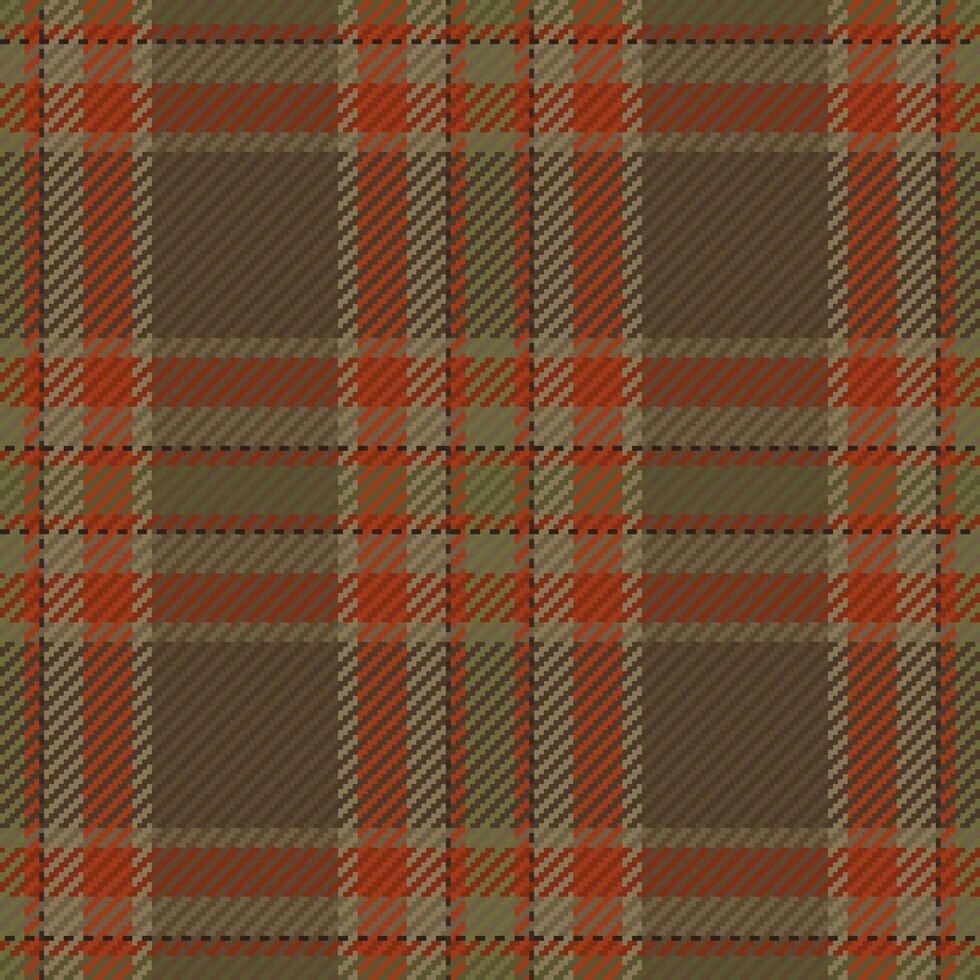 nahtlos Muster von schottisch Tartan Plaid. wiederholbar Hintergrund mit prüfen Stoff Textur. Hintergrund gestreift Textil- drucken. vektor