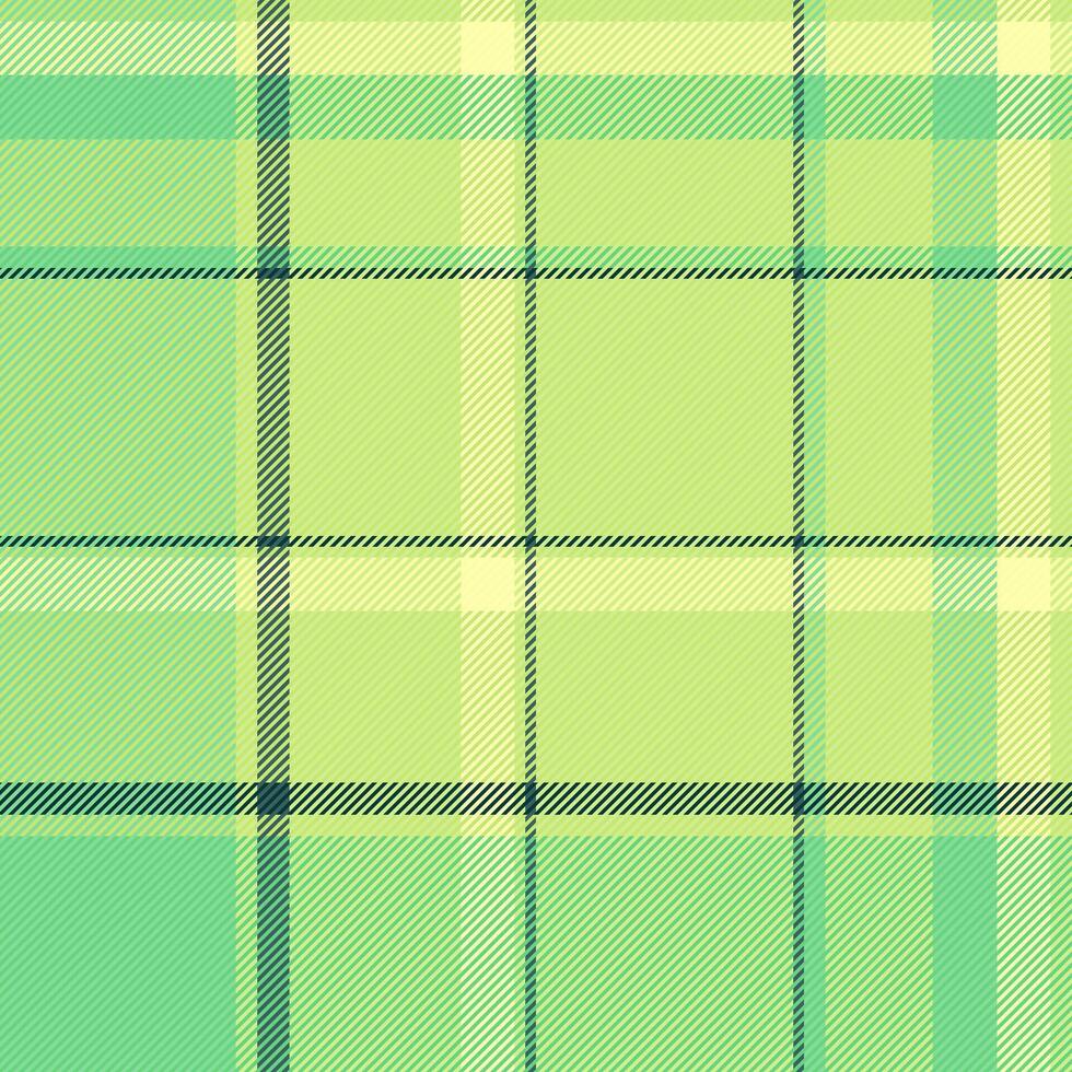 nahtlos Tartan Stoff von Textil- Textur Plaid mit ein prüfen Muster Hintergrund. vektor