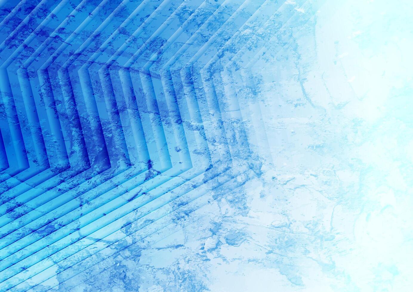 Weiß Blau glänzend Grunge Streifen Technik Hintergrund vektor