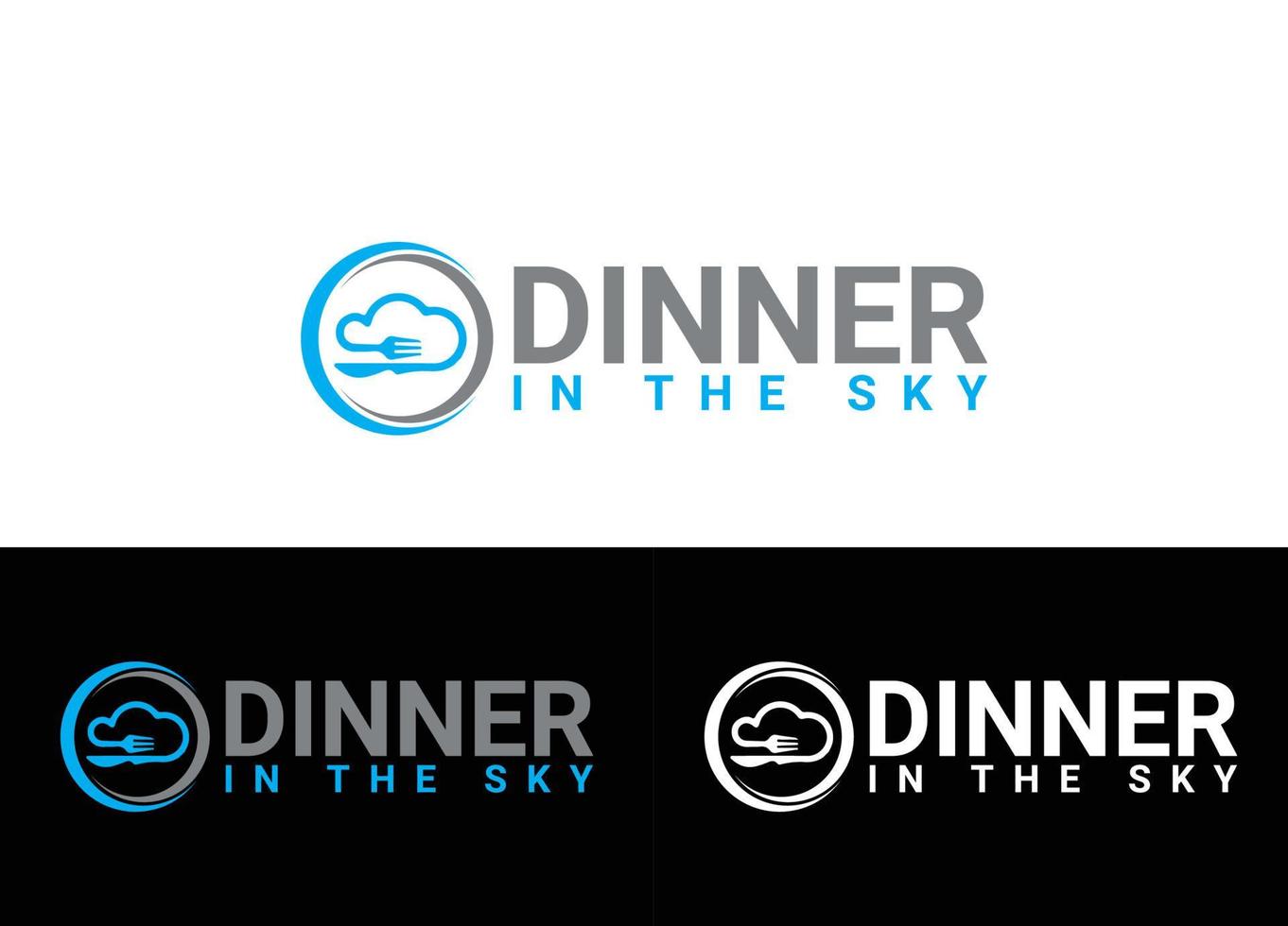 Restaurant-Logo oder Icon-Design-Vektor-Bild-Vorlage vektor