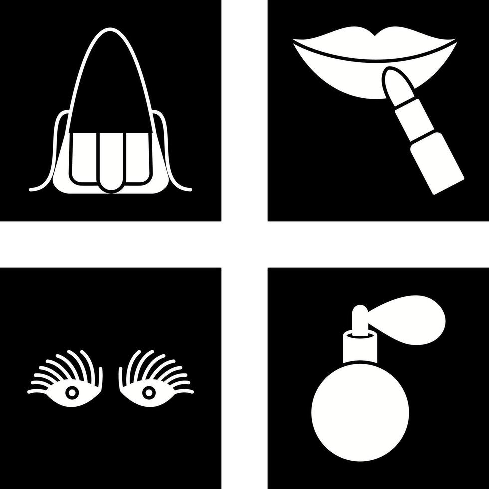 Tasche und Schönheit Symbol vektor