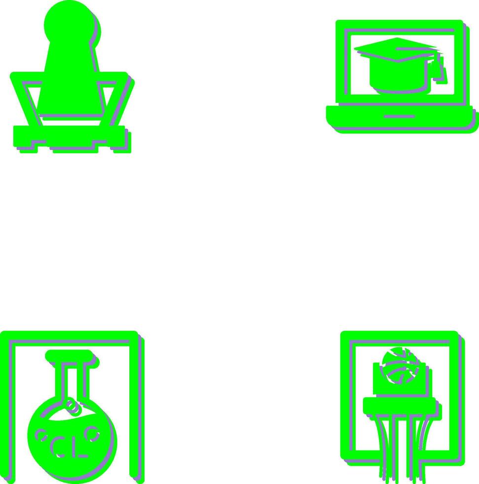 Bindemittel und Abschluss Symbol vektor