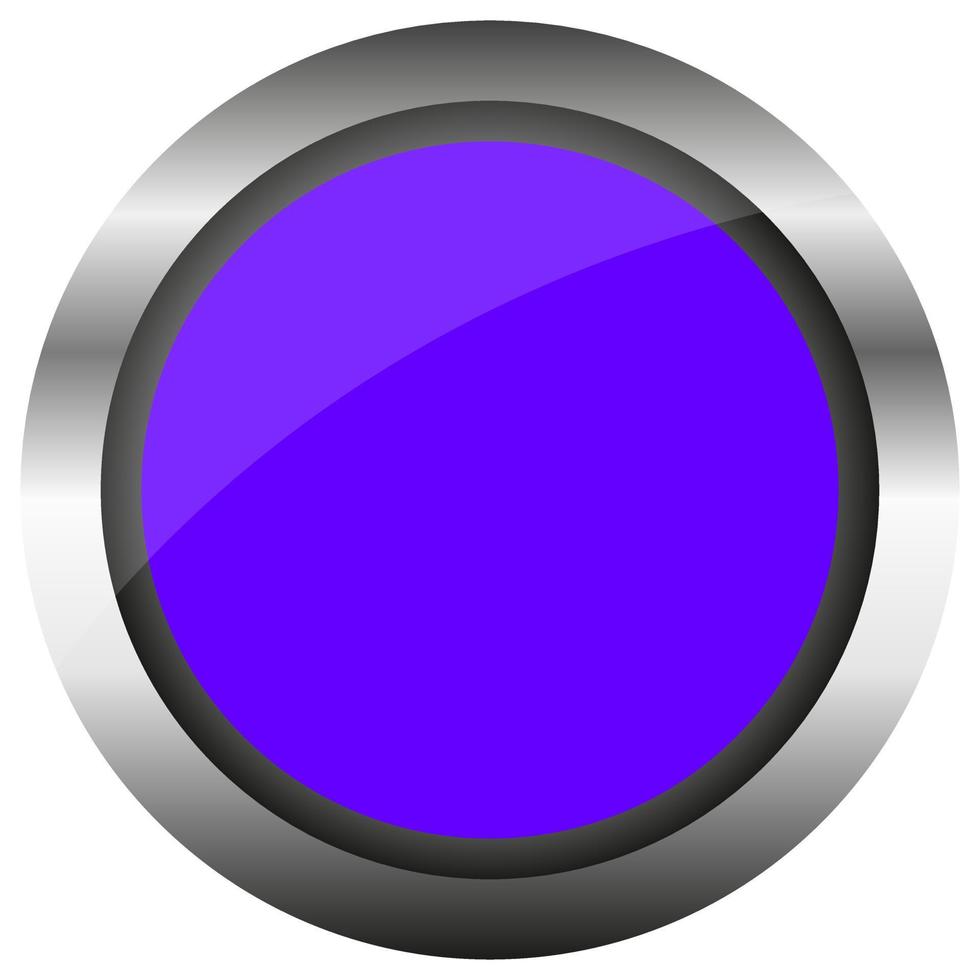 Web-Button auf weißem Hintergrund vektor