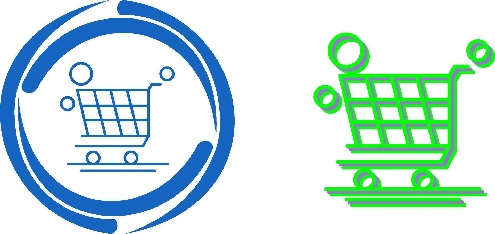 Trolley-Icon-Design vektor