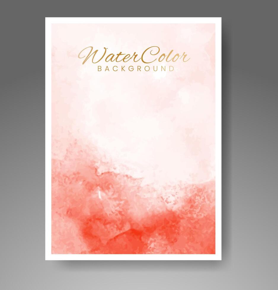 Karten mit Aquarellhintergrund. design für ihr cover, datum, postkarte, banner, logo. vektor