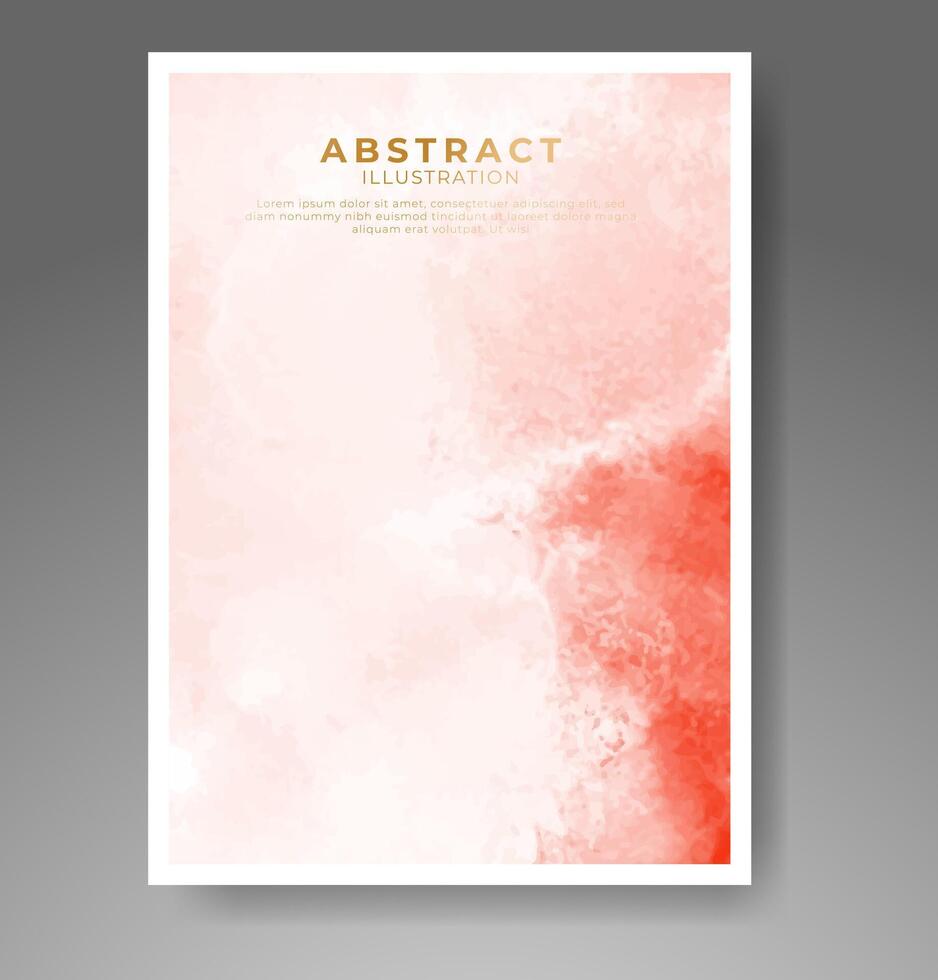 Karten mit Aquarellhintergrund. design für ihr cover, datum, postkarte, banner, logo. vektor