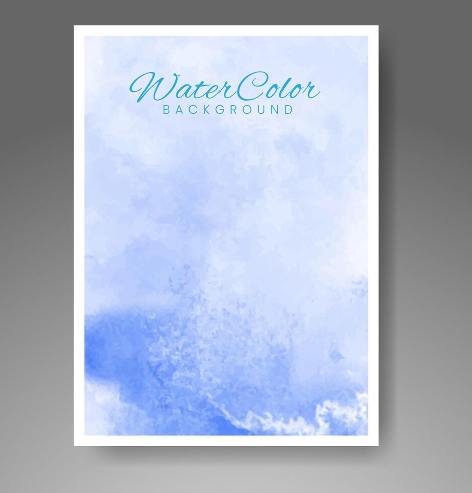 Karten mit Aquarellhintergrund. design für ihr cover, datum, postkarte, banner, logo. vektor