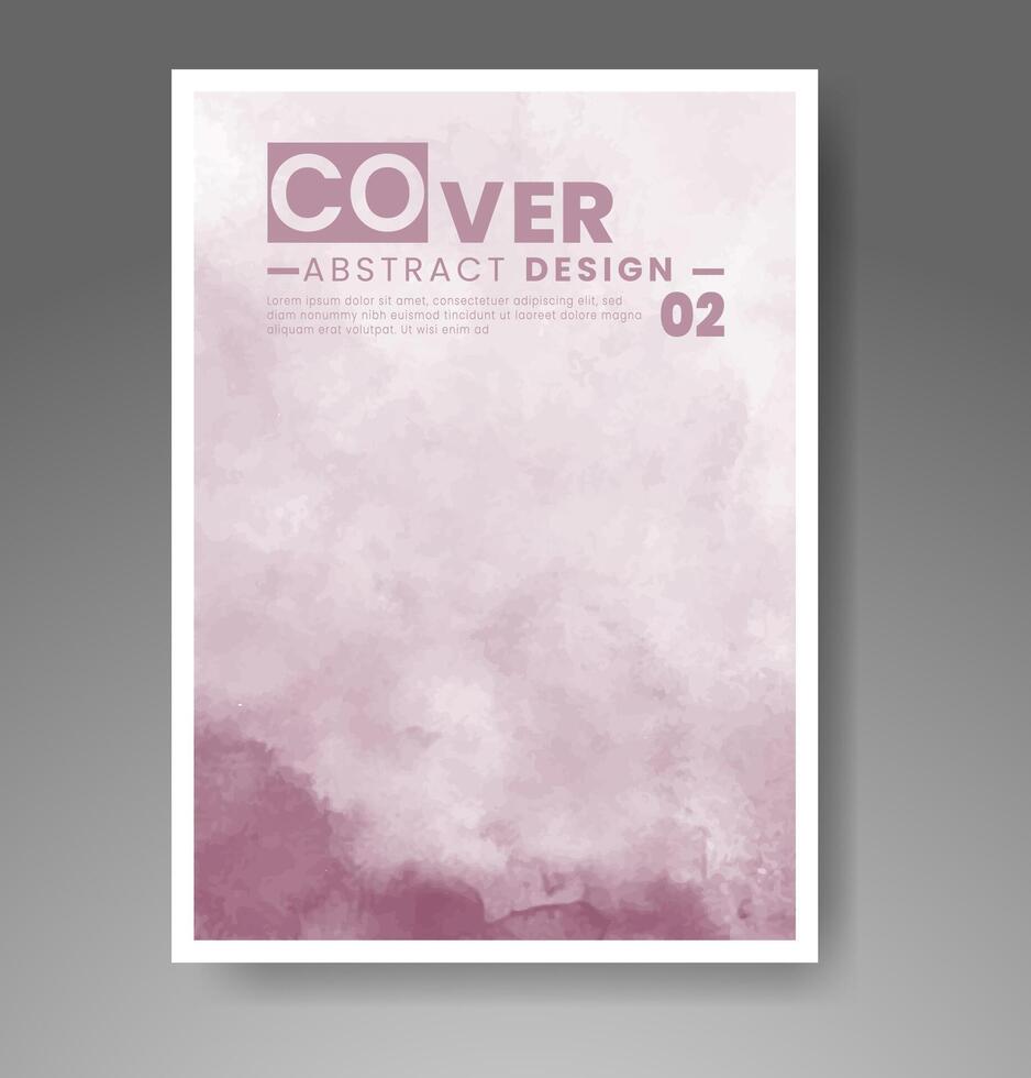 Karten mit Aquarellhintergrund. design für ihr cover, datum, postkarte, banner, logo. vektor