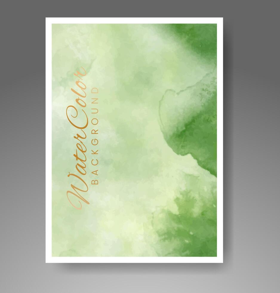 Karten mit Aquarellhintergrund. design für ihr cover, datum, postkarte, banner, logo. vektor